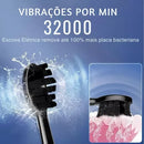 Escova Elétrica Sônica Ultra Clean X-2 (Kit Premium + 4 Refis Grátis)