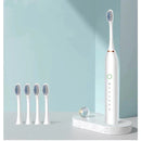 Escova Elétrica Sônica Ultra Clean X-2 (Kit Premium + 4 Refis Grátis)